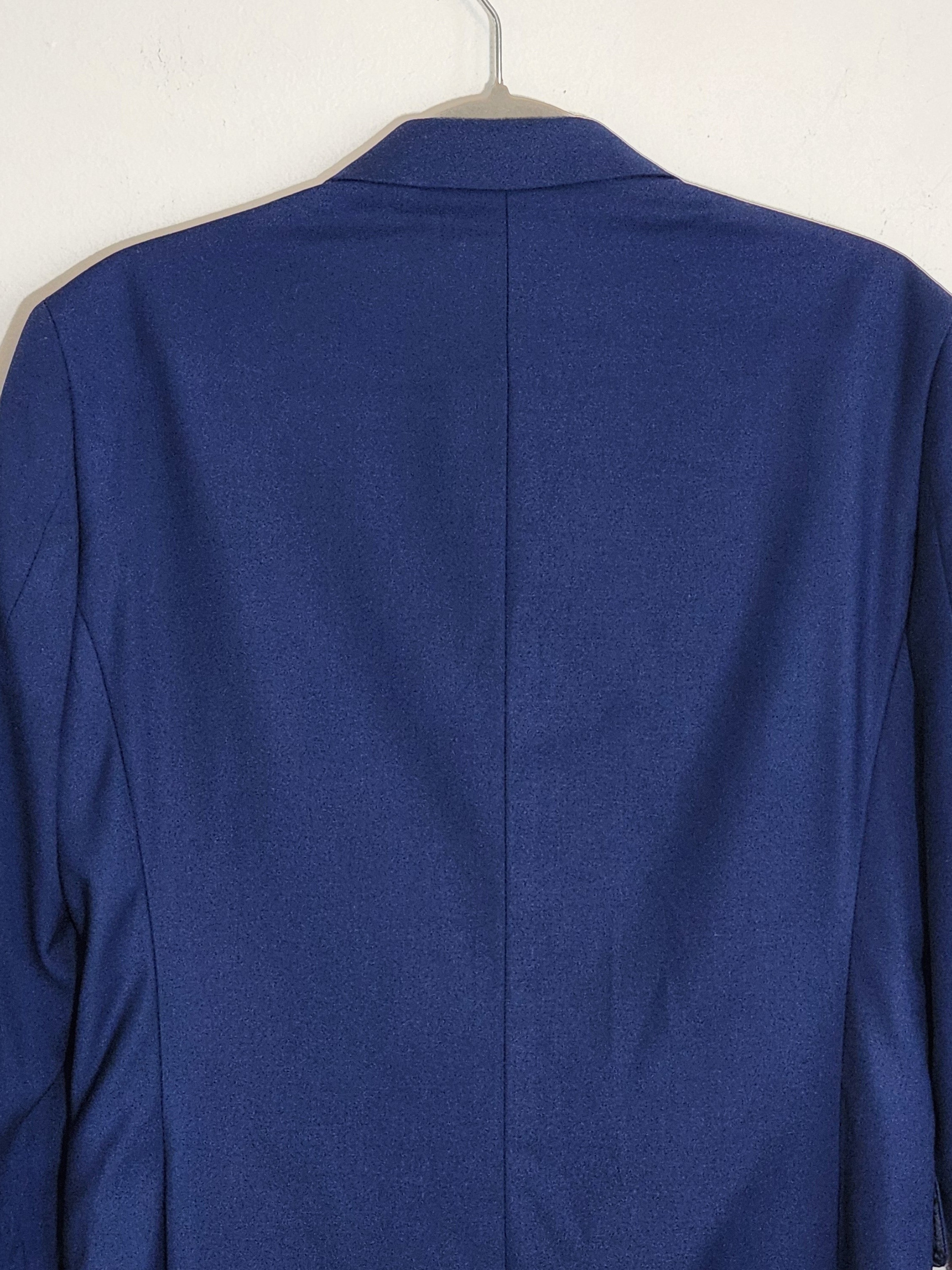 Alain Dupetit Two Button Blue Blazer Size 36s Nwt — image 5 of 8